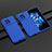 Hard Rigid Plastic Matte Finish Case Back Cover P01 for Vivo X Fold Blue