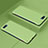 Hard Rigid Plastic Matte Finish Case Back Cover P02 for Oppo K1 Green