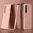 Hard Rigid Plastic Matte Finish Case Back Cover P02 for Samsung Galaxy Z Fold3 5G Rose Gold