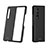 Hard Rigid Plastic Matte Finish Case Back Cover P03 for Samsung Galaxy Z Fold4 5G Black