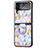 Hard Rigid Plastic Matte Finish Case Back Cover P06 for Samsung Galaxy Z Flip4 5G