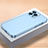 Hard Rigid Plastic Matte Finish Case Back Cover QC1 for Apple iPhone 14 Pro Sky Blue