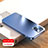 Hard Rigid Plastic Matte Finish Case Back Cover R01 for Apple iPhone 15 Blue