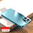 Hard Rigid Plastic Matte Finish Case Back Cover R01 for Apple iPhone 15 Pro Max Cyan