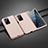 Hard Rigid Plastic Matte Finish Case Back Cover R02 for Oppo Find N 5G Pink