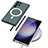 Hard Rigid Plastic Matte Finish Case Back Cover with Mag-Safe Magnetic AC1 for Samsung Galaxy S21 Ultra 5G