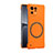 Hard Rigid Plastic Matte Finish Case Back Cover with Mag-Safe Magnetic for Xiaomi Mi 13 5G Orange