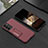 Hard Rigid Plastic Matte Finish Case Back Cover with Stand AC1 for Samsung Galaxy S24 5G