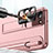 Hard Rigid Plastic Matte Finish Case Back Cover with Stand ZL1 for Samsung Galaxy S24 Plus 5G