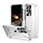 Hard Rigid Plastic Matte Finish Case Back Cover with Stand ZL2 for Samsung Galaxy S24 Ultra 5G