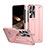 Hard Rigid Plastic Matte Finish Case Back Cover with Stand ZL2 for Samsung Galaxy S24 Ultra 5G