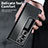 Hard Rigid Plastic Matte Finish Case Back Cover with Stand ZL9 for Samsung Galaxy Z Fold5 5G