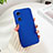 Hard Rigid Plastic Matte Finish Case Back Cover YK1 for Oppo A1x 5G Blue