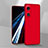 Hard Rigid Plastic Matte Finish Case Back Cover YK1 for Oppo A38 Red