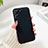 Hard Rigid Plastic Matte Finish Case Back Cover YK1 for Oppo K10 5G Black