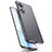 Hard Rigid Plastic Matte Finish Case Back Cover YK2 for Huawei Honor 50 5G Gray