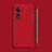 Hard Rigid Plastic Matte Finish Case Back Cover YK2 for Oppo A97 5G Red