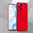 Hard Rigid Plastic Matte Finish Case Back Cover YK2 for Oppo Find X3 5G Red