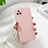 Hard Rigid Plastic Matte Finish Case Back Cover YK2 for Vivo iQOO U3 5G Pink