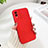 Hard Rigid Plastic Matte Finish Case Back Cover YK2 for Vivo Y74s 5G Red