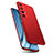 Hard Rigid Plastic Matte Finish Case Back Cover YK2 for Xiaomi Mi 10S 5G Red