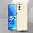 Hard Rigid Plastic Matte Finish Case Back Cover YK3 for Oppo A53s 5G White