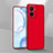 Hard Rigid Plastic Matte Finish Case Back Cover YK3 for Oppo A77 5G Red