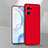 Hard Rigid Plastic Matte Finish Case Back Cover YK3 for Oppo K10 5G Red