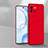 Hard Rigid Plastic Matte Finish Case Back Cover YK3 for Vivo iQOO Neo6 5G Red