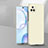 Hard Rigid Plastic Matte Finish Case Back Cover YK3 for Vivo iQOO U3 5G White