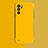 Hard Rigid Plastic Matte Finish Case Back Cover YK4 for Oppo Reno6 Pro 5G India Yellow