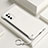 Hard Rigid Plastic Matte Finish Case Back Cover YK6 for Xiaomi Redmi Note 10 5G White