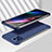 Hard Rigid Plastic Matte Finish Case Back Cover YK7 for Oppo Find X3 Pro 5G Blue