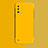 Hard Rigid Plastic Matte Finish Case Back Cover YK8 for Oppo K9 5G Yellow