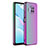 Hard Rigid Plastic Matte Finish Case Back Cover ZL1 for Xiaomi Mi 10i 5G Purple