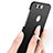 Hard Rigid Plastic Matte Finish Case Cover with Finger Ring Stand A01 for Huawei Honor 8