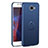 Hard Rigid Plastic Matte Finish Case Cover with Finger Ring Stand A01 for Huawei Honor Play 5 Blue