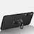 Hard Rigid Plastic Matte Finish Case Cover with Magnetic Finger Ring Stand A01 for Huawei Honor 9X