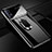 Hard Rigid Plastic Matte Finish Case Cover with Magnetic Finger Ring Stand A01 for Oppo Find X2 Neo