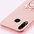 Hard Rigid Plastic Matte Finish Case Cover with Magnetic Finger Ring Stand A01 for Samsung Galaxy A6s