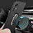 Hard Rigid Plastic Matte Finish Case Cover with Magnetic Finger Ring Stand A01 for Xiaomi Mi 12S 5G