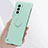 Hard Rigid Plastic Matte Finish Case Cover with Magnetic Finger Ring Stand A02 for Samsung Galaxy S24 5G