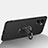 Hard Rigid Plastic Matte Finish Case Cover with Magnetic Finger Ring Stand for OnePlus Nord N300 5G