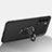 Hard Rigid Plastic Matte Finish Case Cover with Magnetic Finger Ring Stand for Oppo K9 Pro 5G