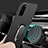 Hard Rigid Plastic Matte Finish Case Cover with Magnetic Finger Ring Stand for Samsung Galaxy S20 FE (2022) 5G