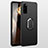 Hard Rigid Plastic Matte Finish Case Cover with Magnetic Finger Ring Stand for Samsung Galaxy S20 FE 5G