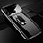 Hard Rigid Plastic Matte Finish Case Cover with Magnetic Finger Ring Stand P01 for Huawei Nova 5i