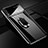 Hard Rigid Plastic Matte Finish Case Cover with Magnetic Finger Ring Stand P01 for Huawei P20 Black