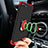 Hard Rigid Plastic Matte Finish Case Cover with Magnetic Finger Ring Stand P01 for Oppo R15X