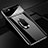 Hard Rigid Plastic Matte Finish Case Cover with Magnetic Finger Ring Stand P04 for Oppo RX17 Neo